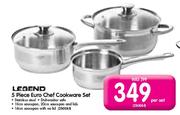 Legend 5 Piece Euro Chef Cookware Set-Per Set