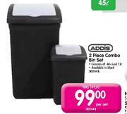 Addis 2 Piece Combo Bin Set-Per Set