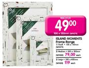 Island Moments Frame Small-100X150mm Each