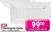 Aro 40cm Rectangular Platter-Each
