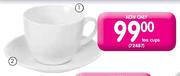 Aro 240ml Tea Cups-6 Pack