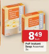 PnP Instant Soup Assorted-3's Each