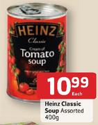 Heinz Classic Soup Assorted-400gm Each