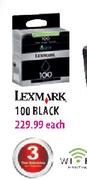  Lexmark 100 Black-Each