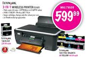 Lexmark 3-In-1 Wireless Printer-(S305)