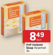 Pnp Instant-Soup Assorted-3's Each