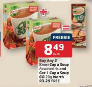 Knorr Cup A Soup Assorted-2's