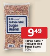 Pnp No Name-Red Speckled Sugar Beans-500g