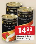 Goldcrest Soup Assorted-400g Each