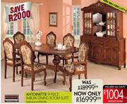 Antoinette 9 Piece Imbula Dining Room Suite