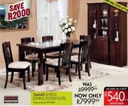 Tamar 8 Piece Dining Room Suite