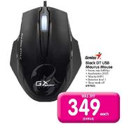 Genius Black DT USB Maurus Mouse-Each