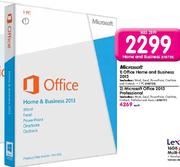 Microsoft Office Home & Business 2013-Each
