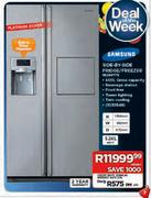 Samsung Side-By-Side Fridge/Freezer-524L Each
