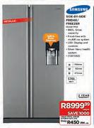 Samsung Side-By-Side Fridge/Freezer-539L Each