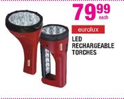 Eurolux LED Rechargeable Torches-Each