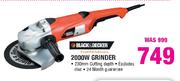 Black & Decker 2000W Grinder