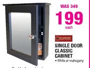 Single Door Classic Cabinet-Each