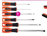 Stramm Hand Tools 6 Piece Soft Grip Screwdriver Set