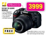 Nikon D3100 18-55MM Bundle