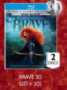 Blu-Ray Brave 3D (2D + 3D)