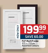 PnP Multiframe Assorted Colours-375x755cm Each