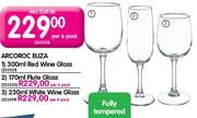 Arcoroc Eliza 170ml Flute Glass-Per 6 Pack