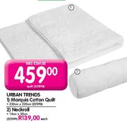 Urban Trends Marquis Cotton Quilt-230x220cm