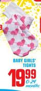 Baby Girls' Tights (0-24 Months)