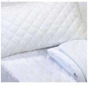 Quilted Mattress Protectors Double-Each