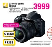 Nikon D3100 18-55MM Bundle