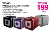 Teac Portable Bluetooth Speaker Each