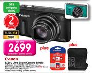 Canon SX260 Ultra Zoom Camera Bundle-Per Bundle
