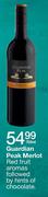 Guardian peak Merlot-750ml
