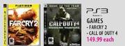PS3 Games-Farcry2 Each