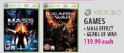 XBOX 360 Games-Mass Effect Each