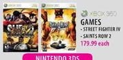 XBOX 360 Games-Street Fighter IV Each