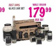 Just Jars Glass Jar Set