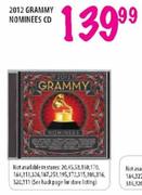 2012 Grammy Nominees CD