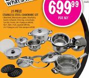 Stainless Steel Cookware Set-21 Pcs