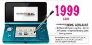 Nintendo 3DS Aqua Blue