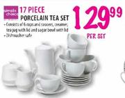 Porcelain Tea Set-17 Pcs