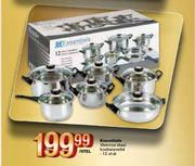 Essentials 12 Stuk Viekvrye Staal Kookwarestel-Per Stel