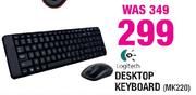 Logitech Desktop Keyboard(MK220)