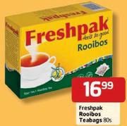 Freshpak Rooibos Teabags - 80's