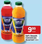 Hall's Smooth Concentrate - 1Ltr Each