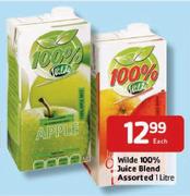 Wilde 100% Juice Blend-1Ltr Each