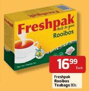 Freshpak Rooibos Teabags-80's