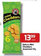 Bakers Mini Cheddars-198gm