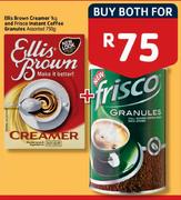 Ellis Brown Creamer-1kg And Frisco Instant Coffee Granules-750gm